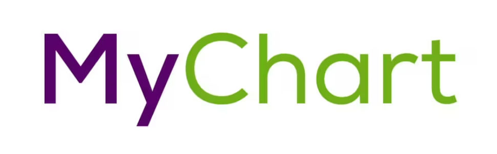 log in below mychart logo