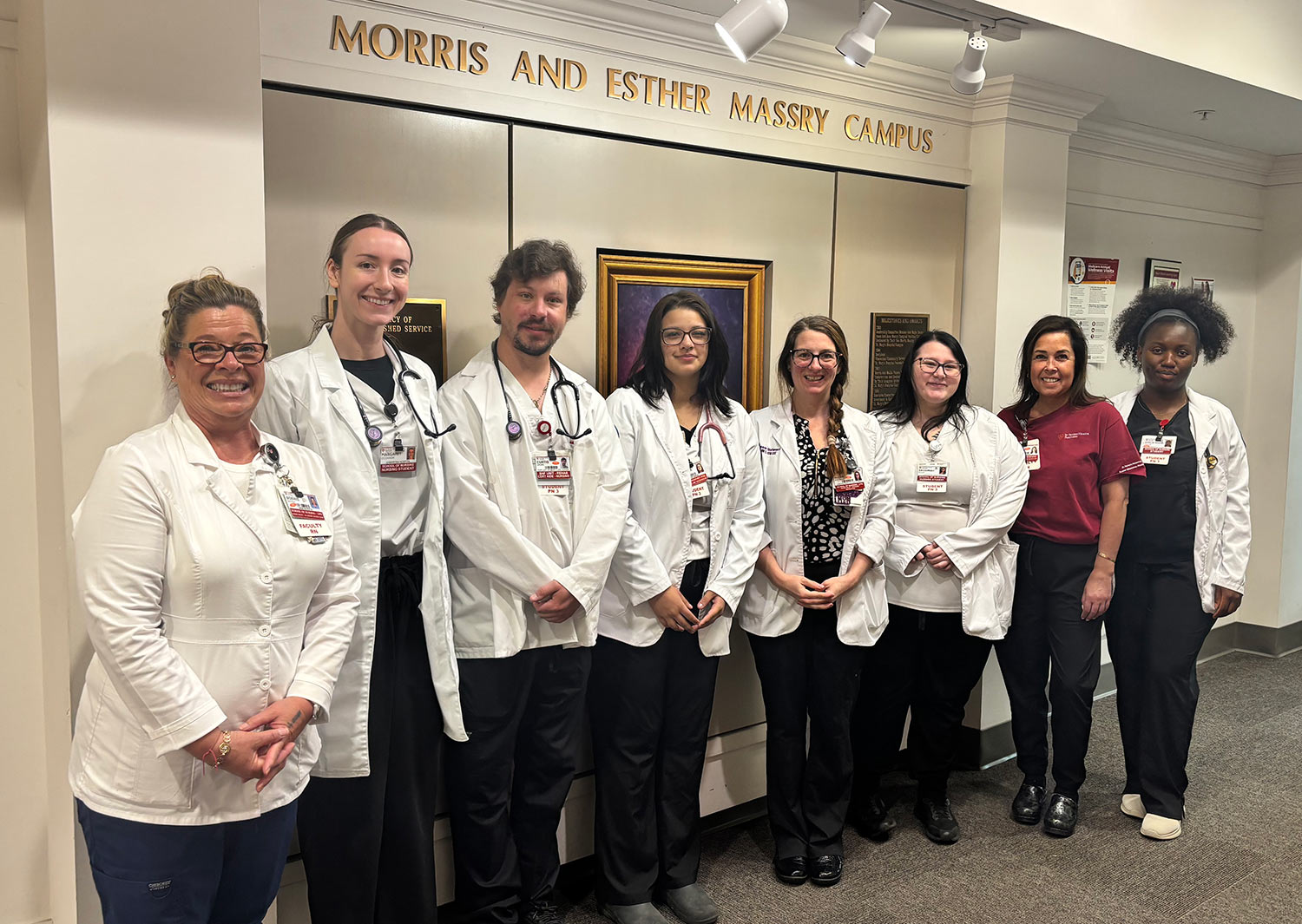 Samaritan Hospital School of Nursing practical nursing students and faculty participated in the Wellness Health Fair sponsored by SPHP.