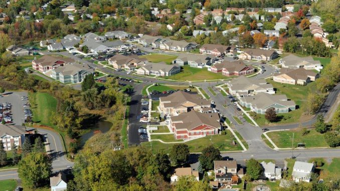 Eddy Village Green - Aerial View