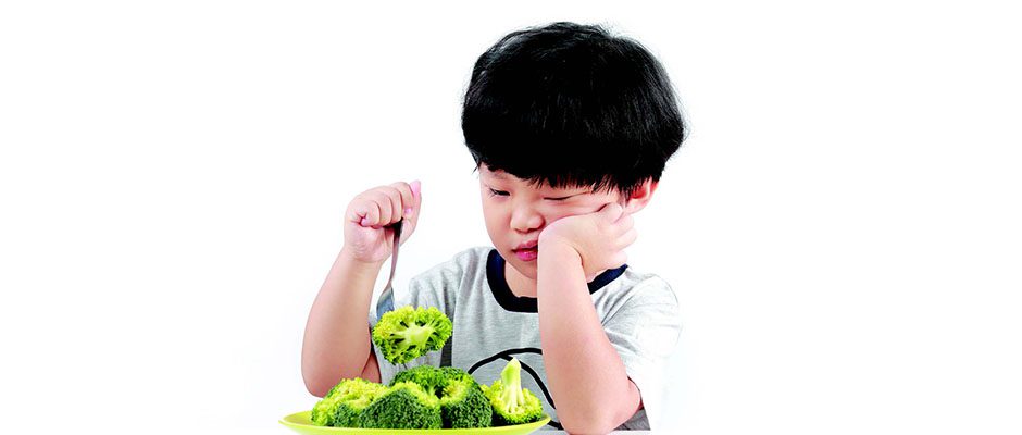 picky eater at mealtimes