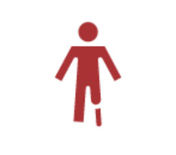 Lower Extremity Amputation Icon